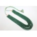 Natural aventurine quartz gemstone green beads 9 lines necklace 610 Ct C 105